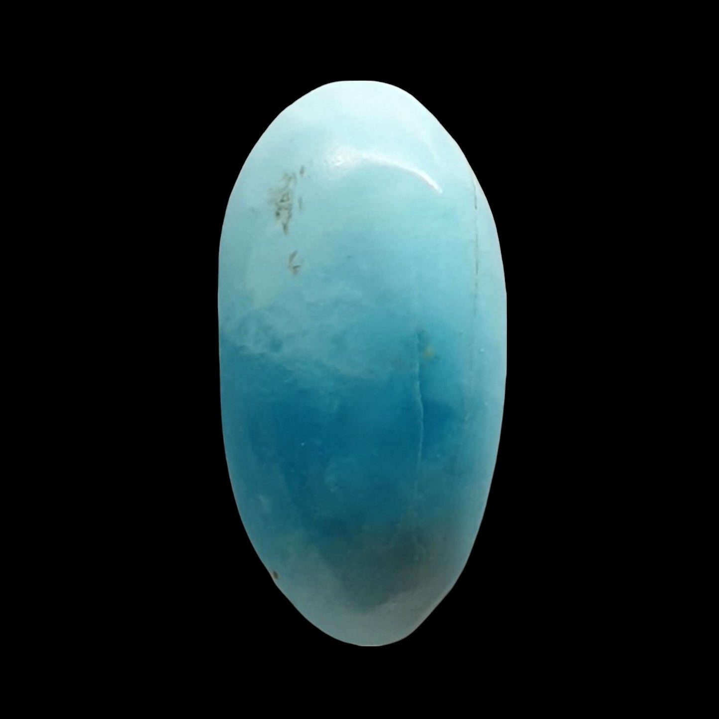 5ct Natural Sleeping beauty turquoise Cabochon (Backed) - Brighton Gemstones