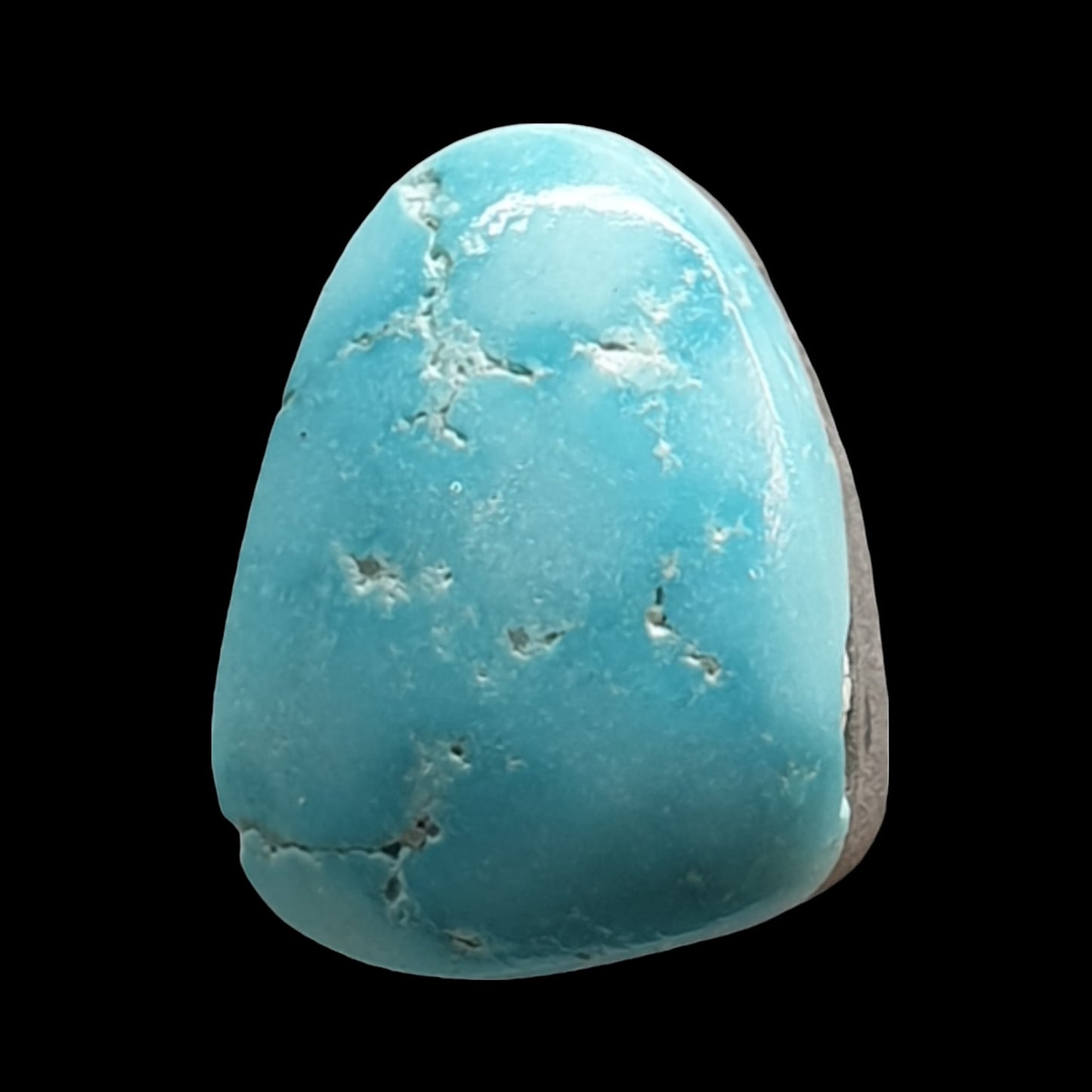 6ct Natural Sleeping beauty turquoise Cabochon (Backed) - Brighton Gemstones