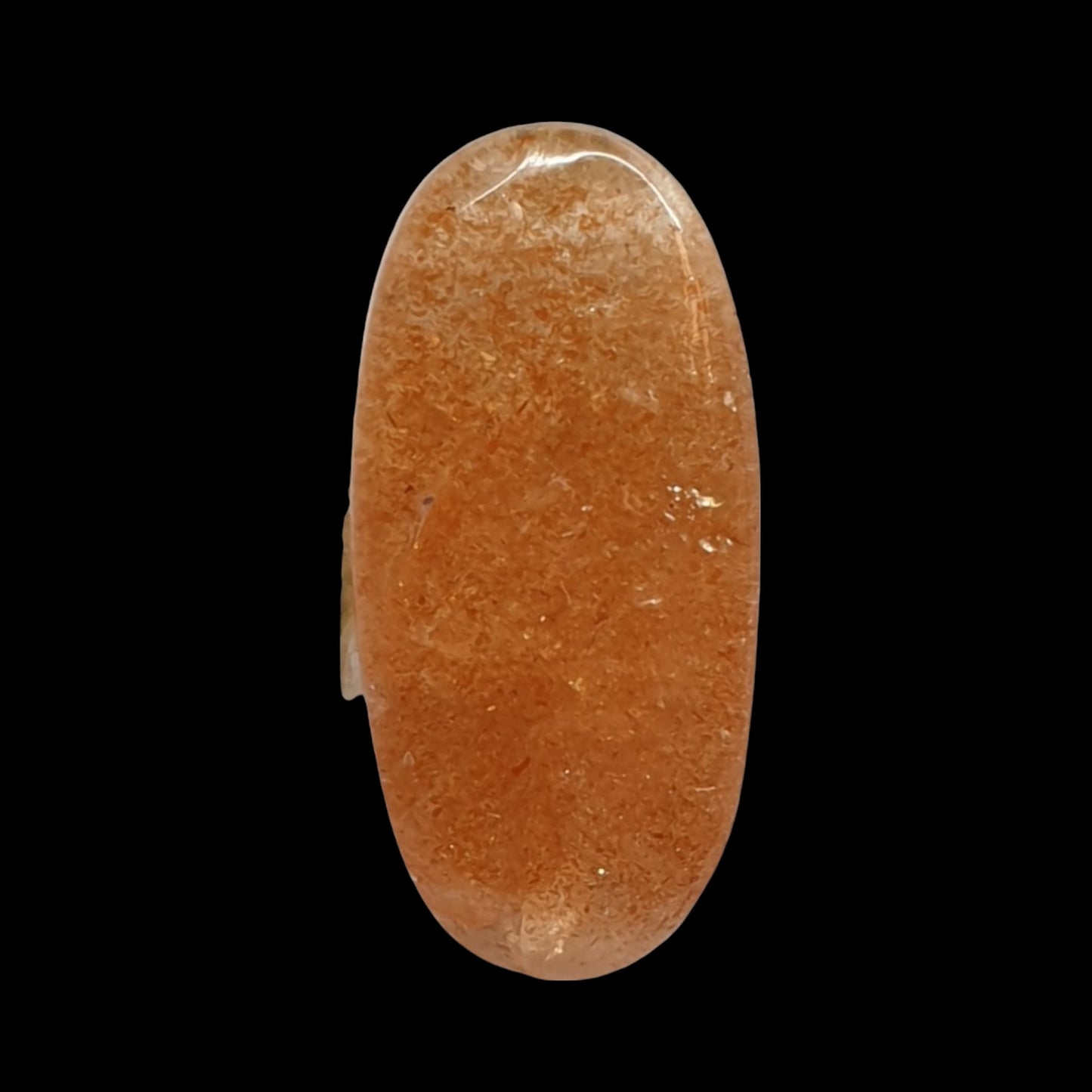 5ct Tanzanian sunstone cabochon (stabilised) - Brighton Gemstones