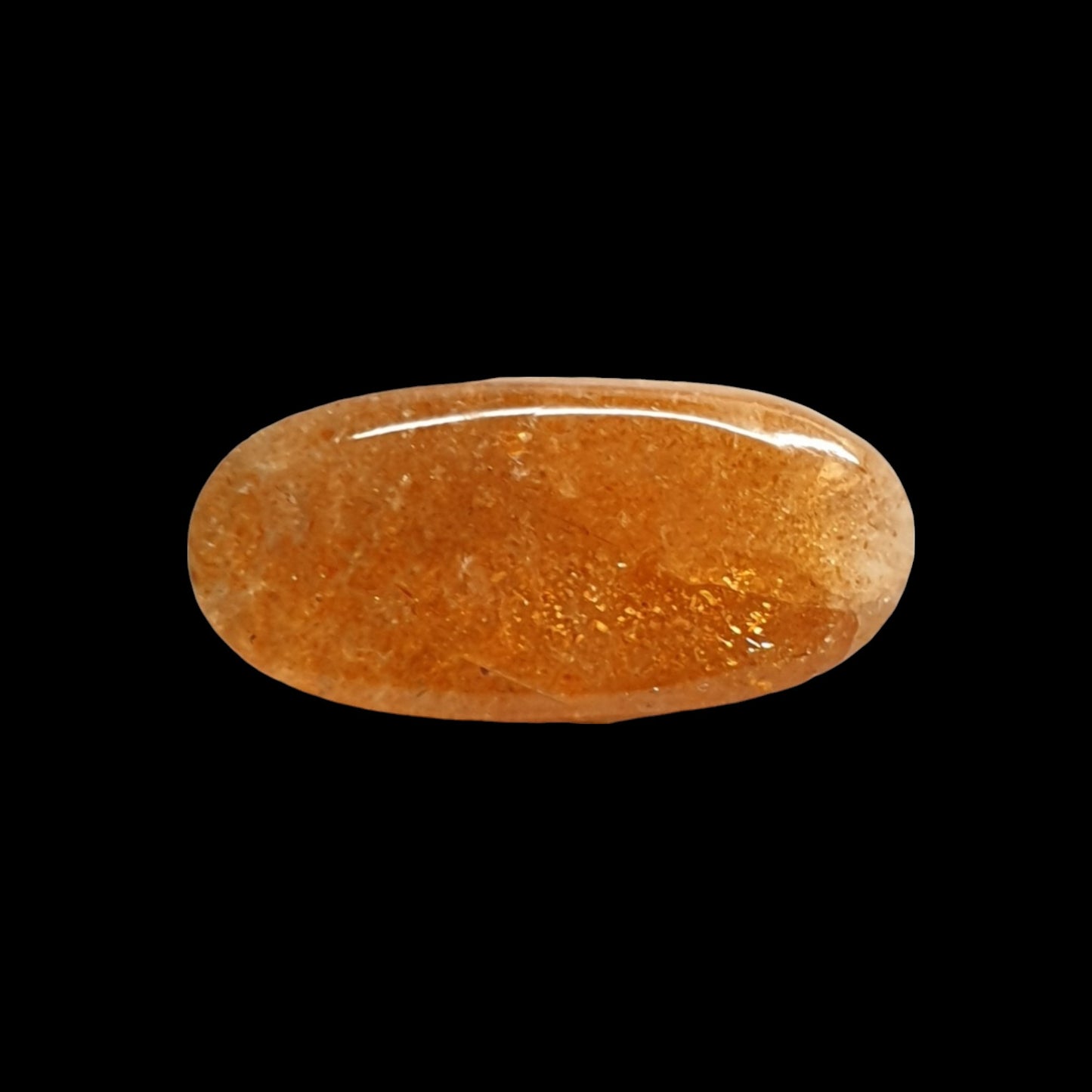 5ct Tanzanian sunstone cabochon (stabilised) - Brighton Gemstones