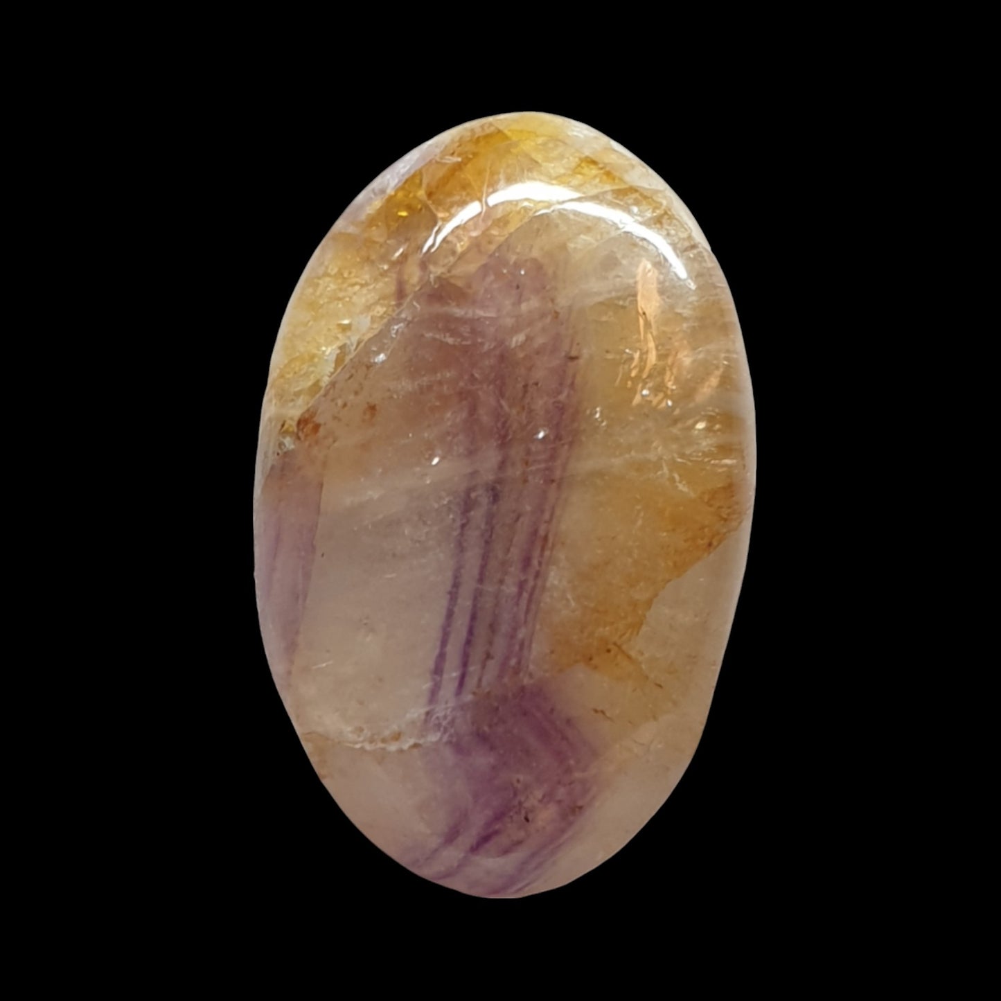 21ct Freeform Blue John Cabochon - Brighton Gemstones