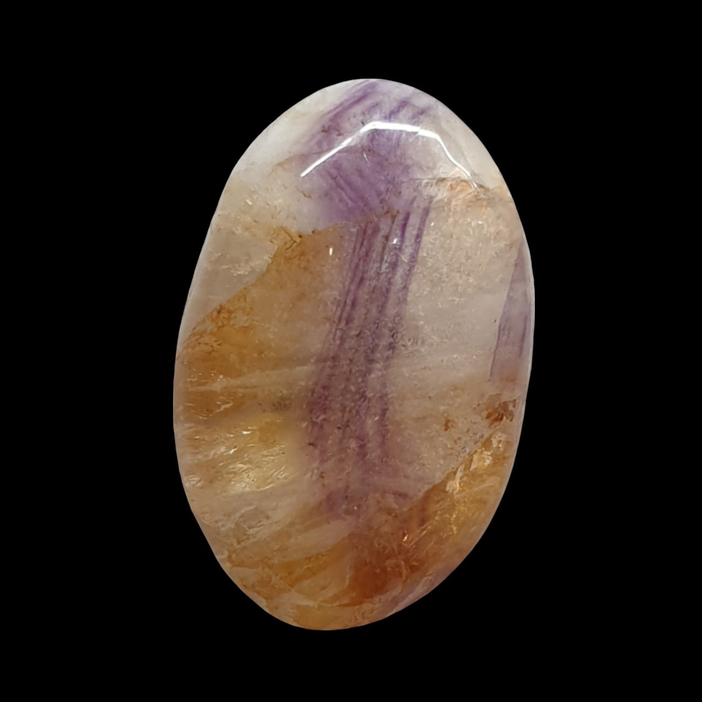 21ct Freeform Blue John Cabochon - Brighton Gemstones