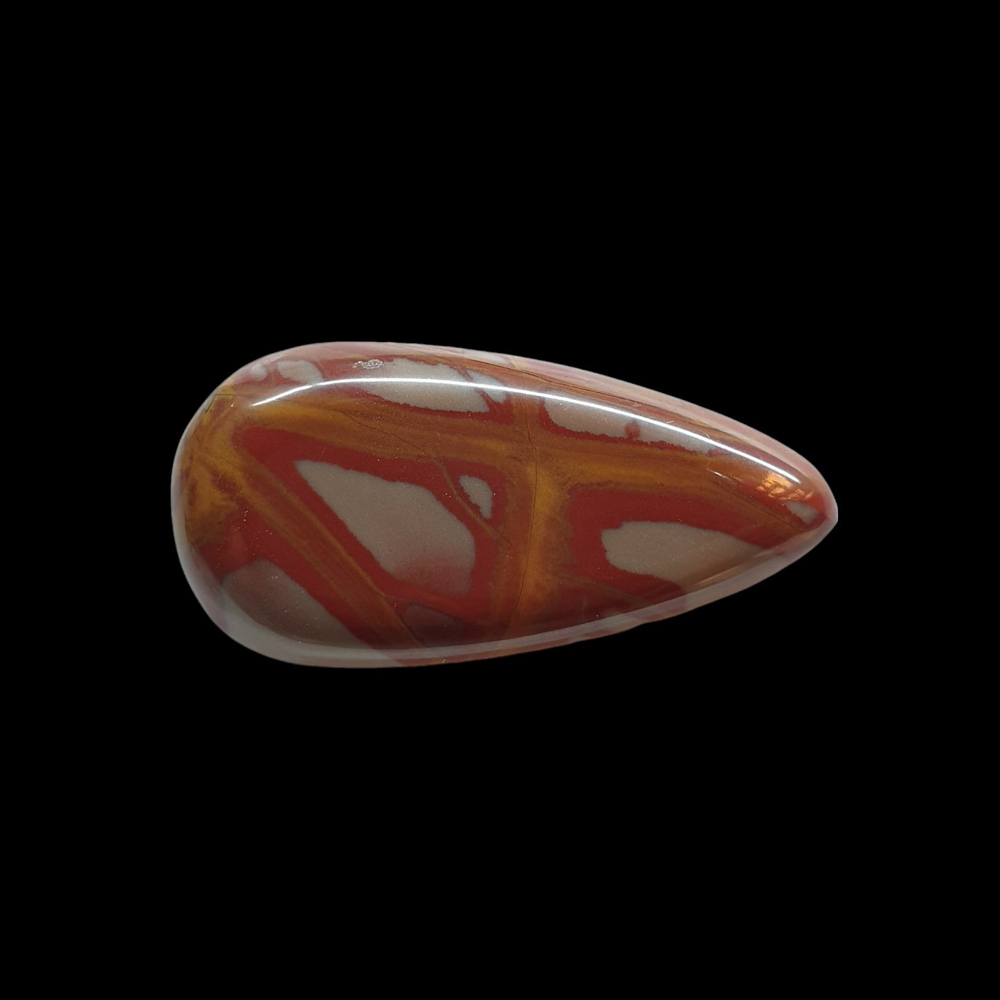 41ct Freeform Noreena jasper cabochon - Brighton Gemstones