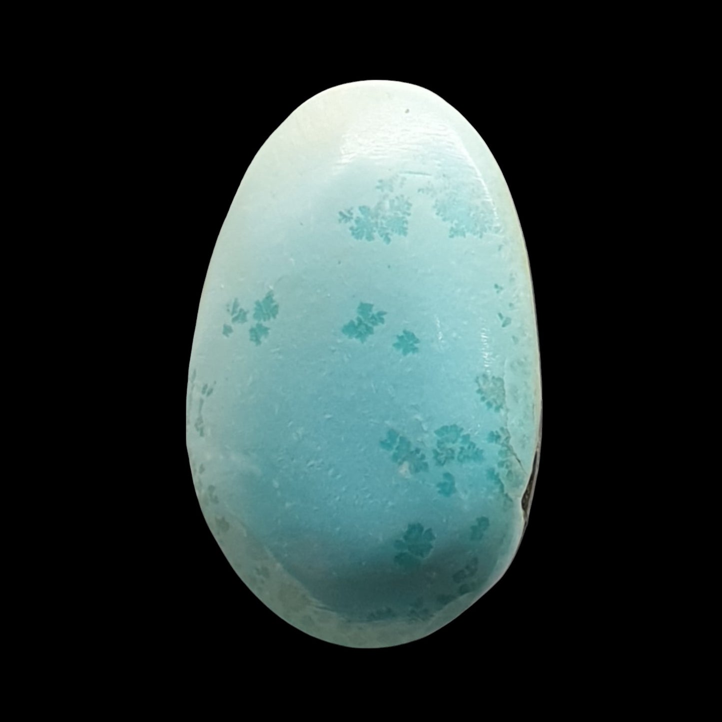 5ct Natural Sleeping beauty turquoise Cabochon (Backed) - Brighton Gemstones