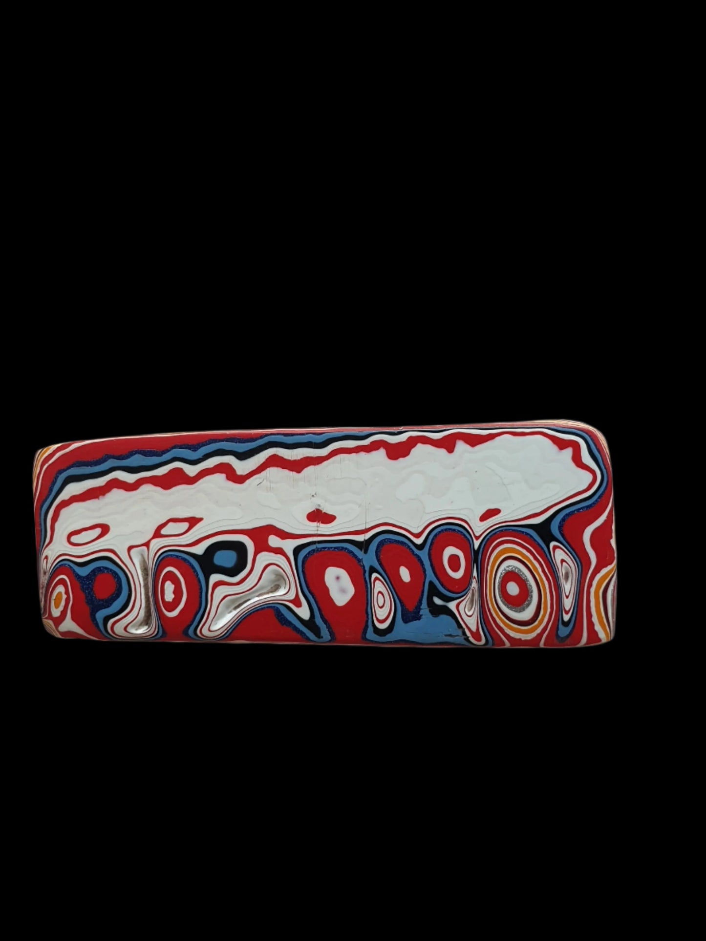Kenworth fordite cabochon - Brighton Gemstones