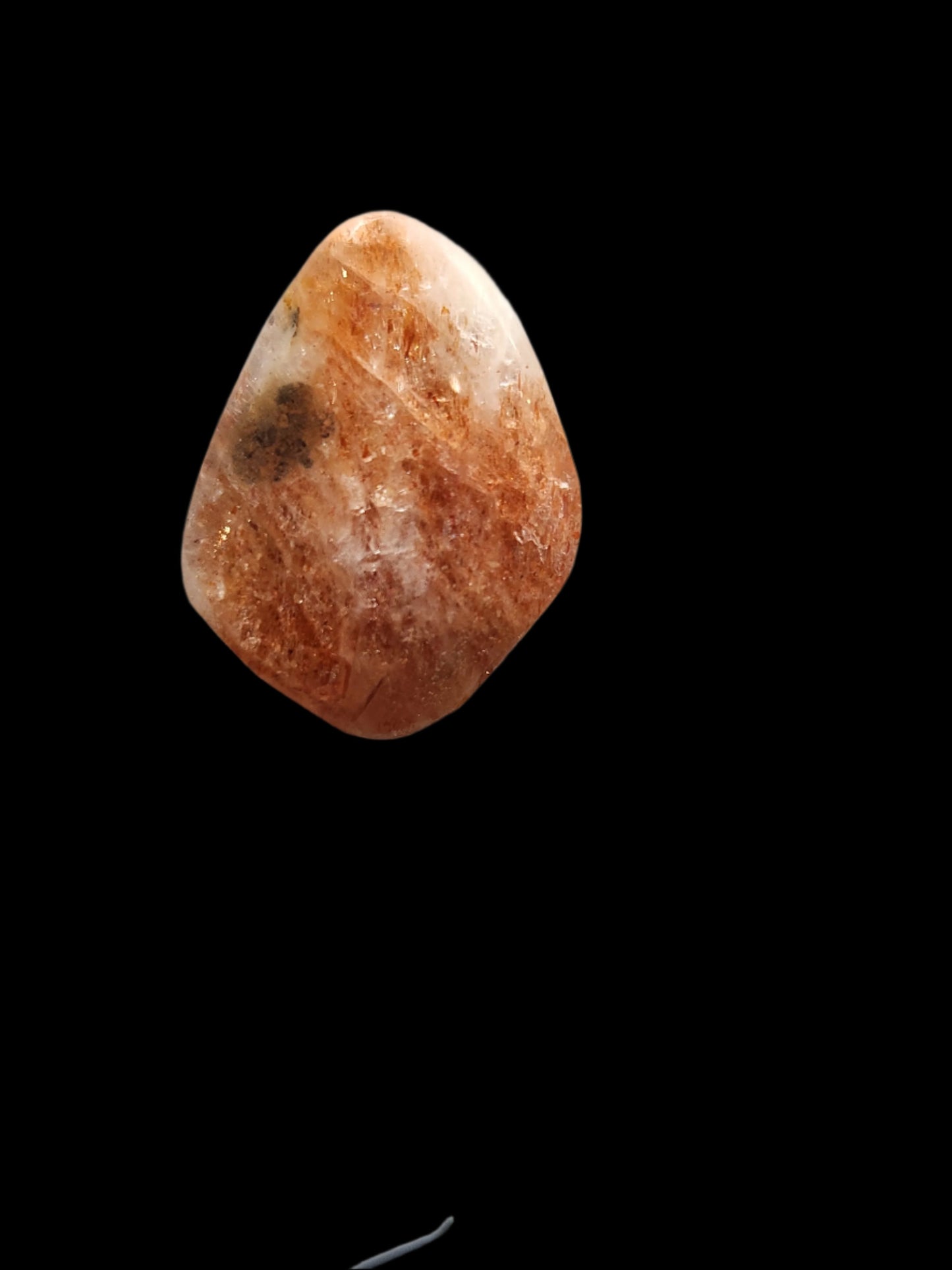 13ct Tanzanian sunstone cabochon (stabilised)