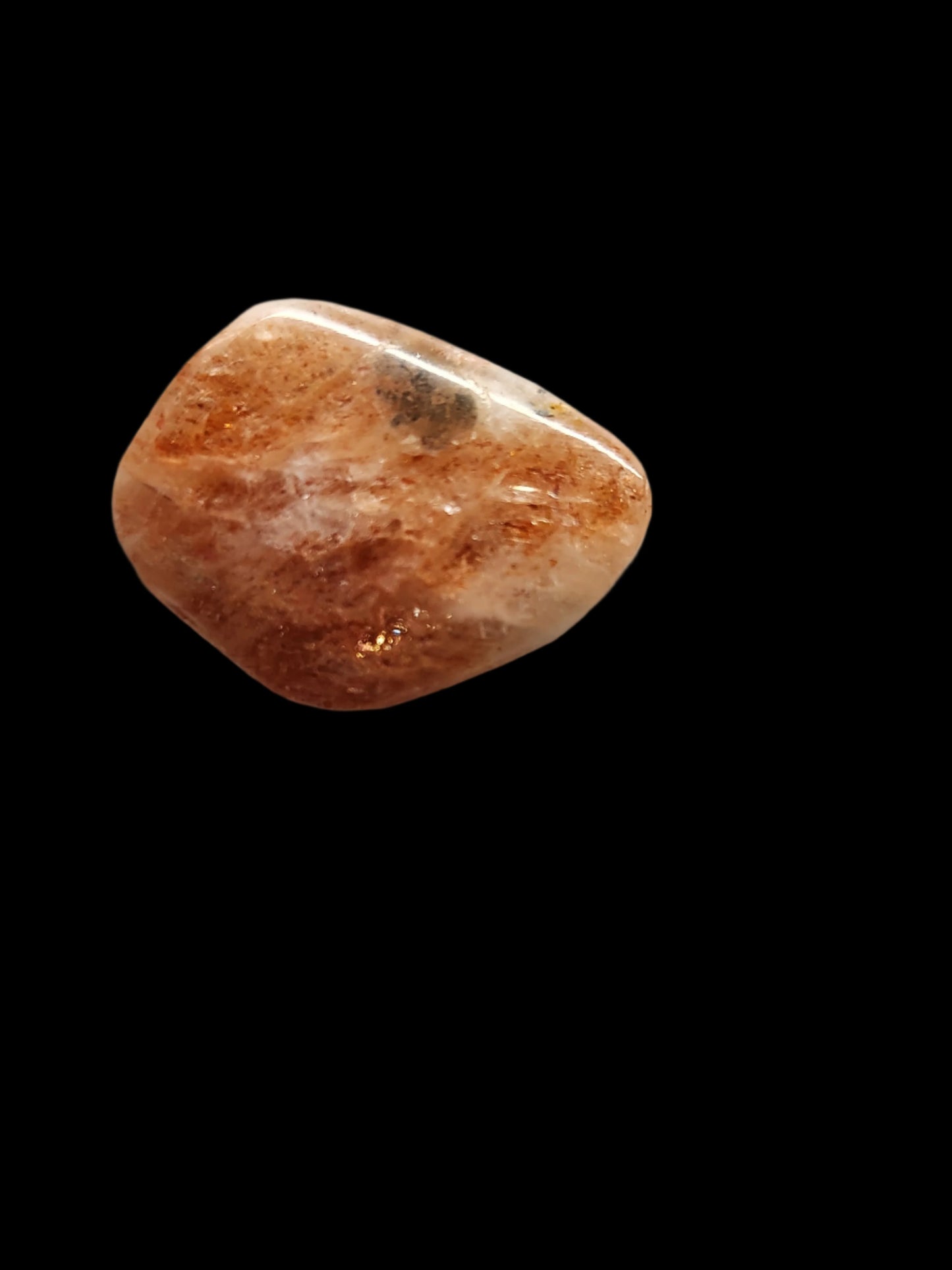 13ct Tanzanian sunstone cabochon (stabilised)