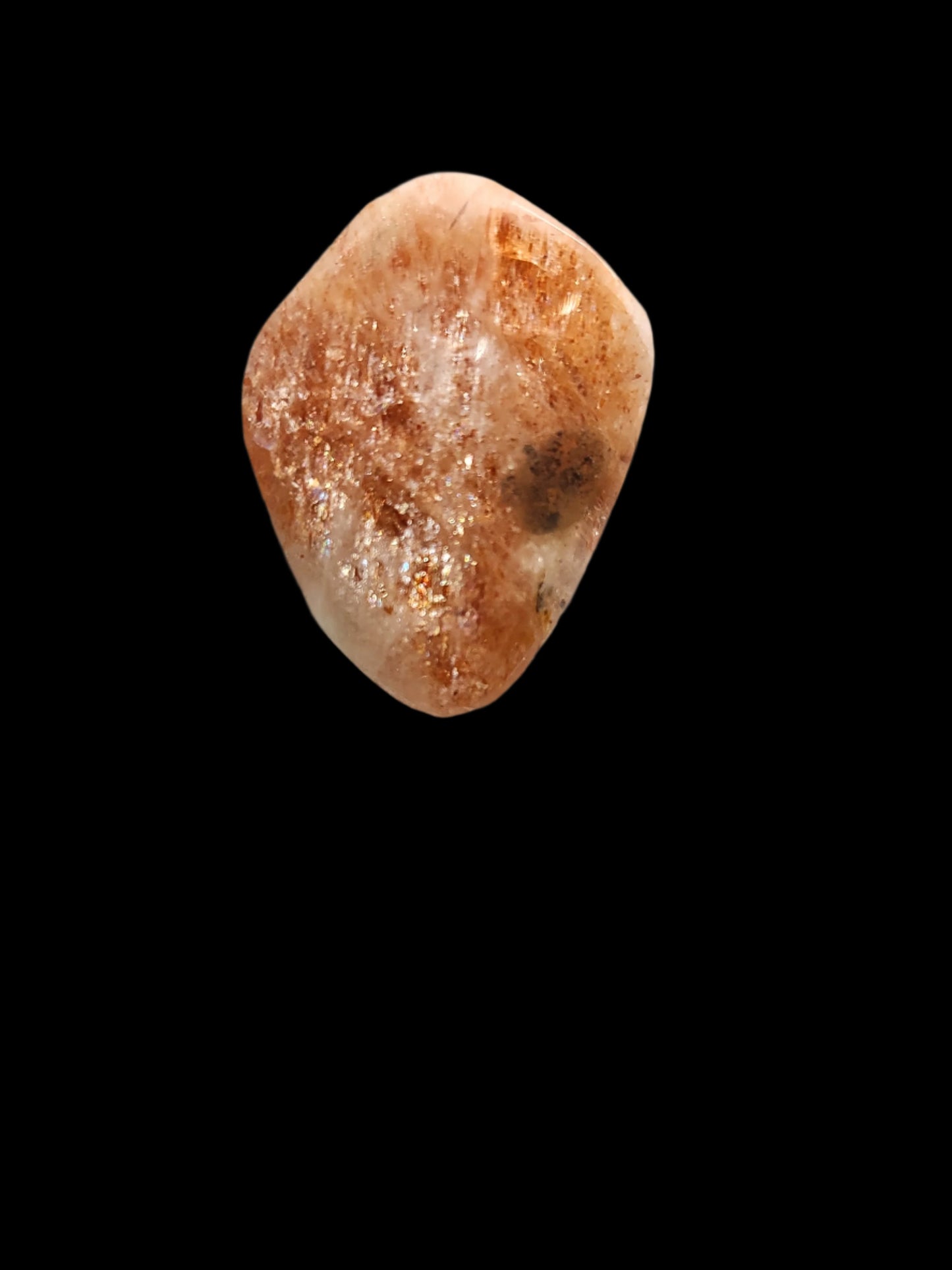13ct Tanzanian sunstone cabochon (stabilised)