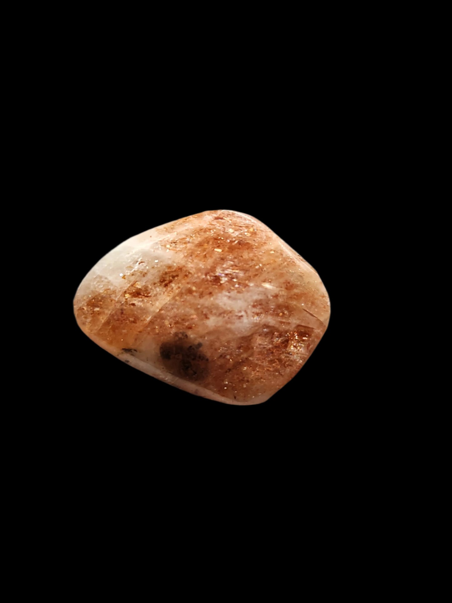 13ct Tanzanian sunstone cabochon (stabilised)