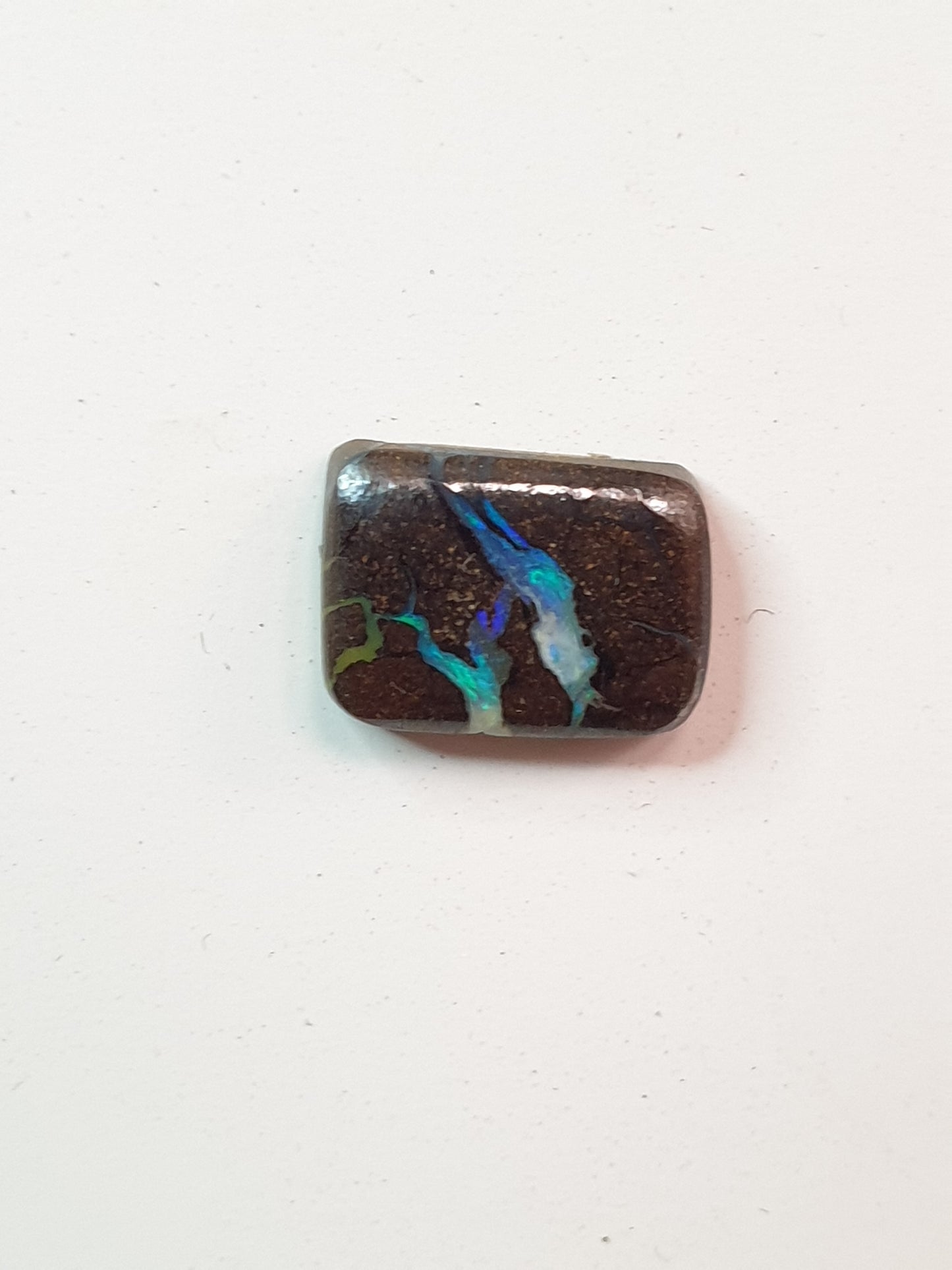 4ct Australian boulder opal matrix cabochon (Opalton)