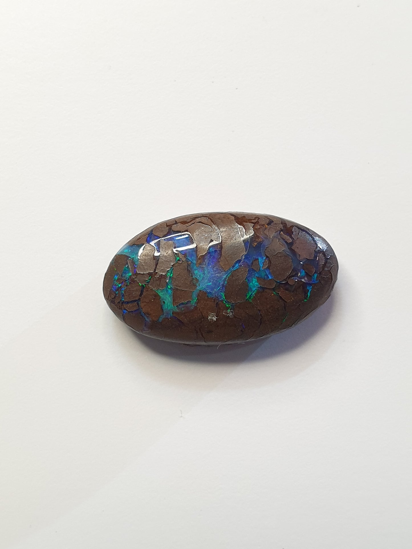 6ct Australian boulder opal matrix cabochon (Opalton)