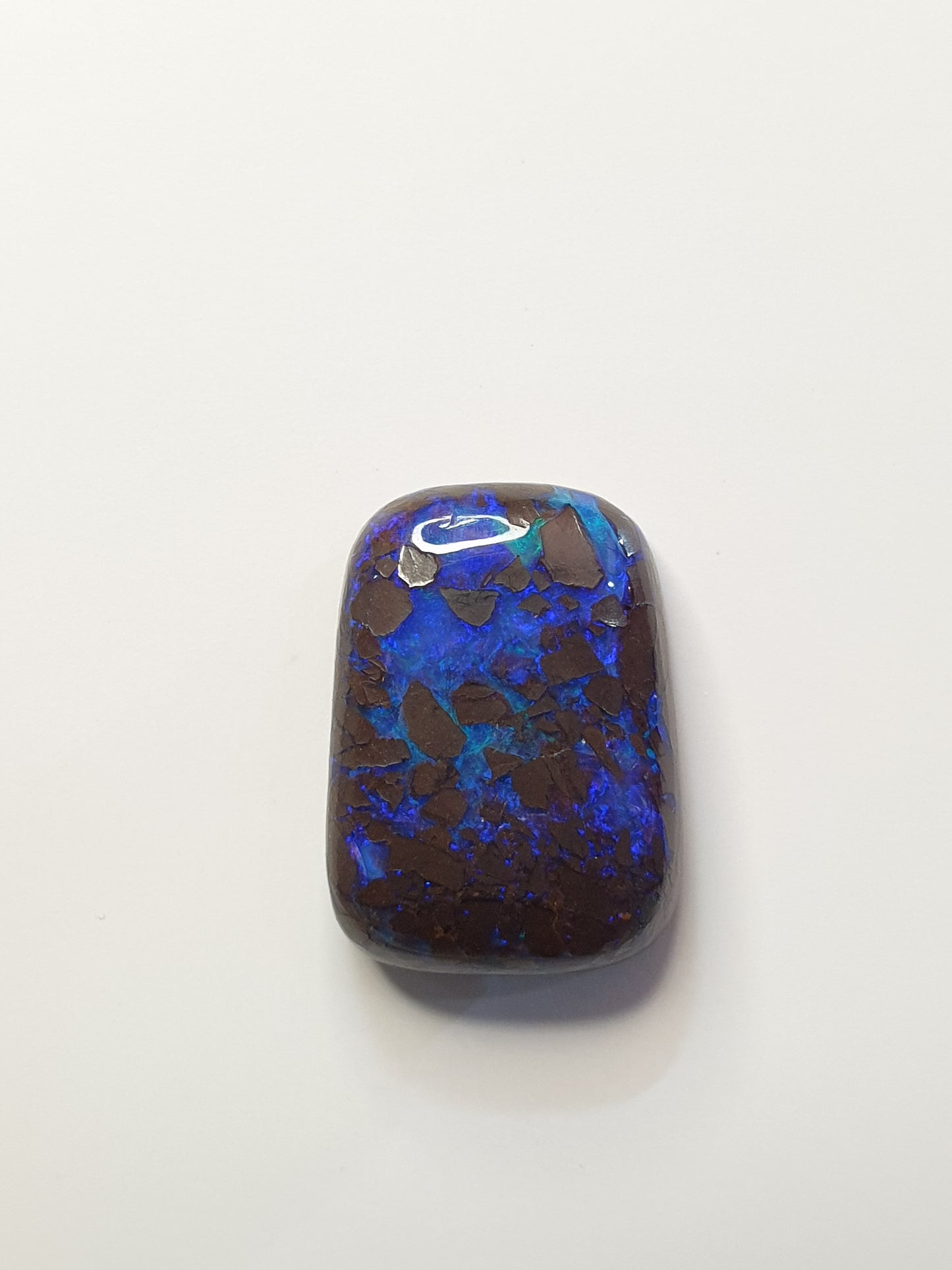 7ct Australian boulder opal matrix cabochon (Opalton)