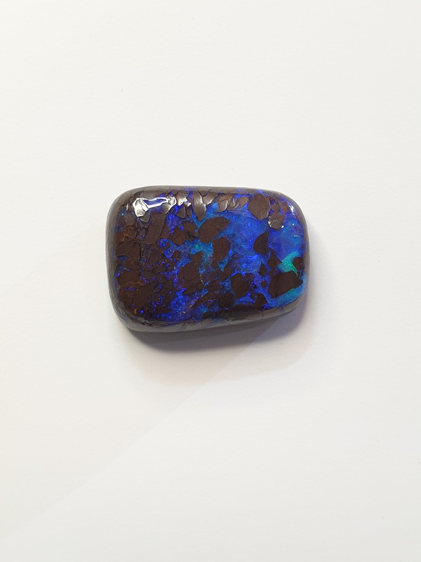7ct Australian boulder opal matrix cabochon (Opalton)