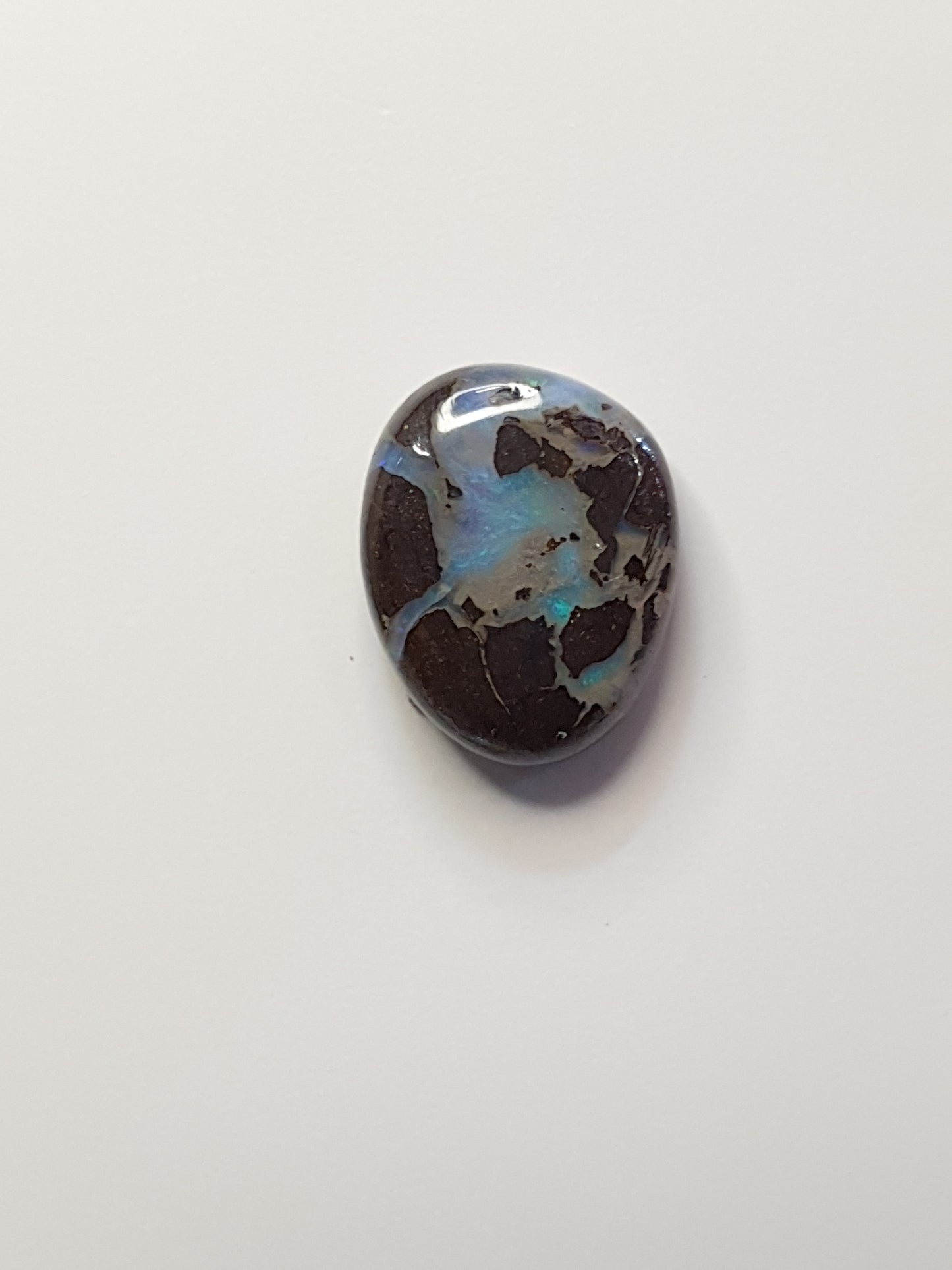 4ct Australian boulder opal matrix cabochon (Opalton)