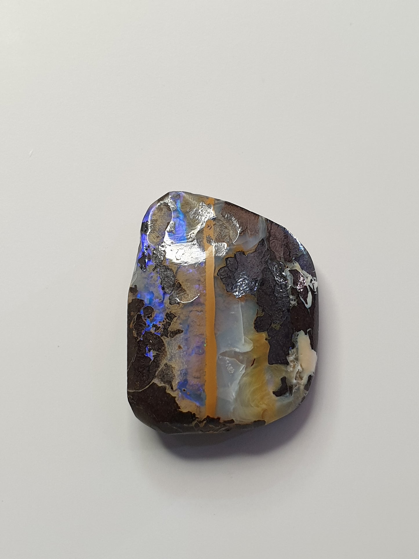 15 ct Australian boulder opal matrix cabochon (Opalton)