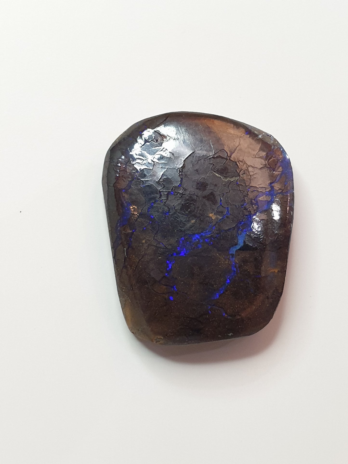 24 ct Australian boulder opal matrix cabochon (Opalton)