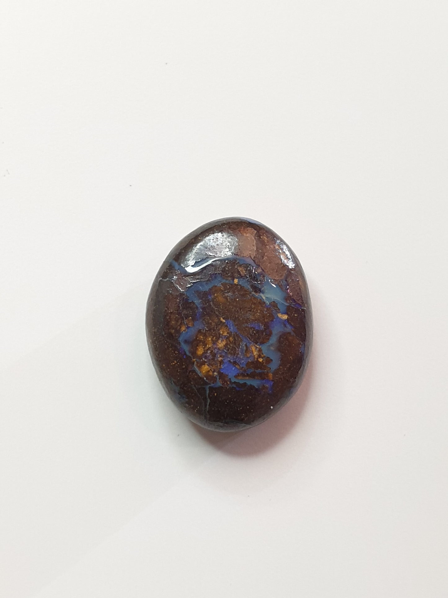 10ct Australian boulder opal matrix cabochon (Opalton)