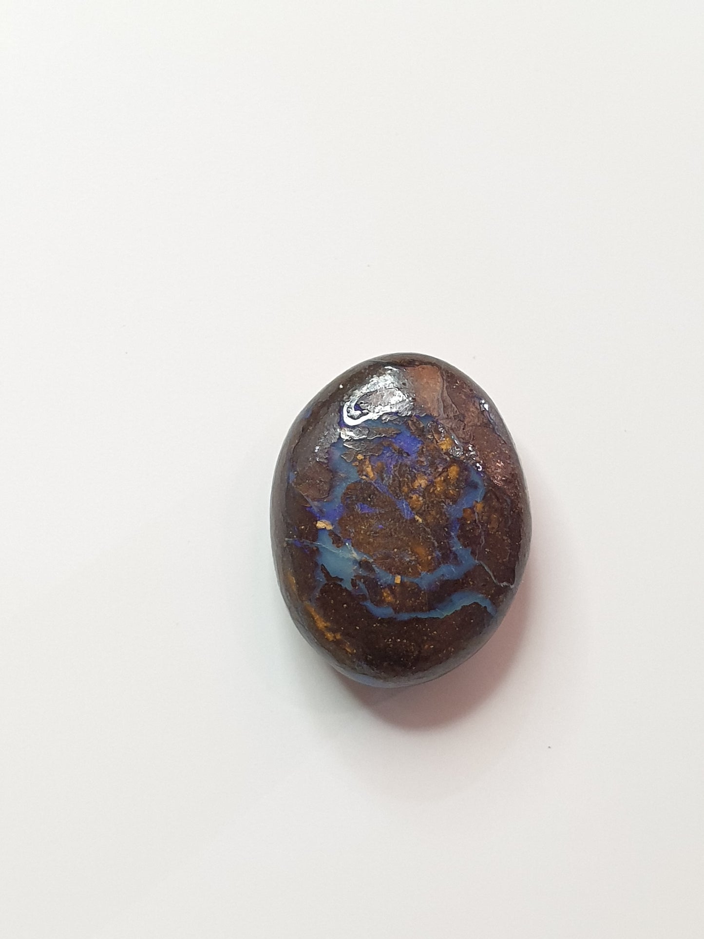 10ct Australian boulder opal matrix cabochon (Opalton)