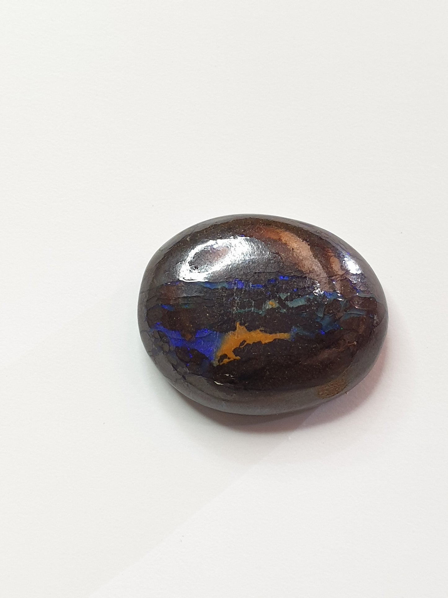 18 ct Australian boulder opal matrix cabochon (Opalton)