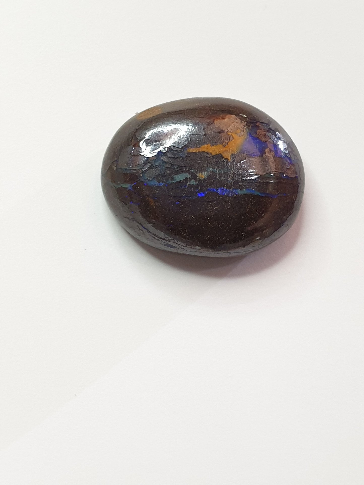 18 ct Australian boulder opal matrix cabochon (Opalton)