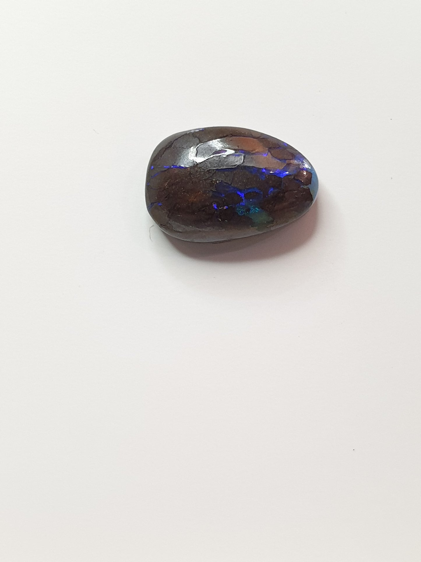 7ct Opalton Australian boulder opal matrix cabochon