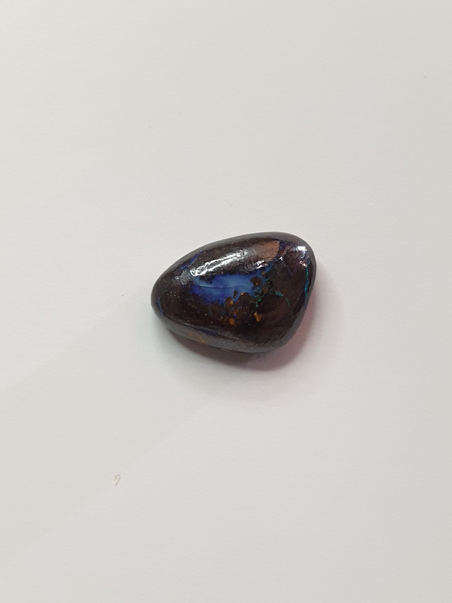 6 ct Australian boulder opal matrix cabochon (Opalton)