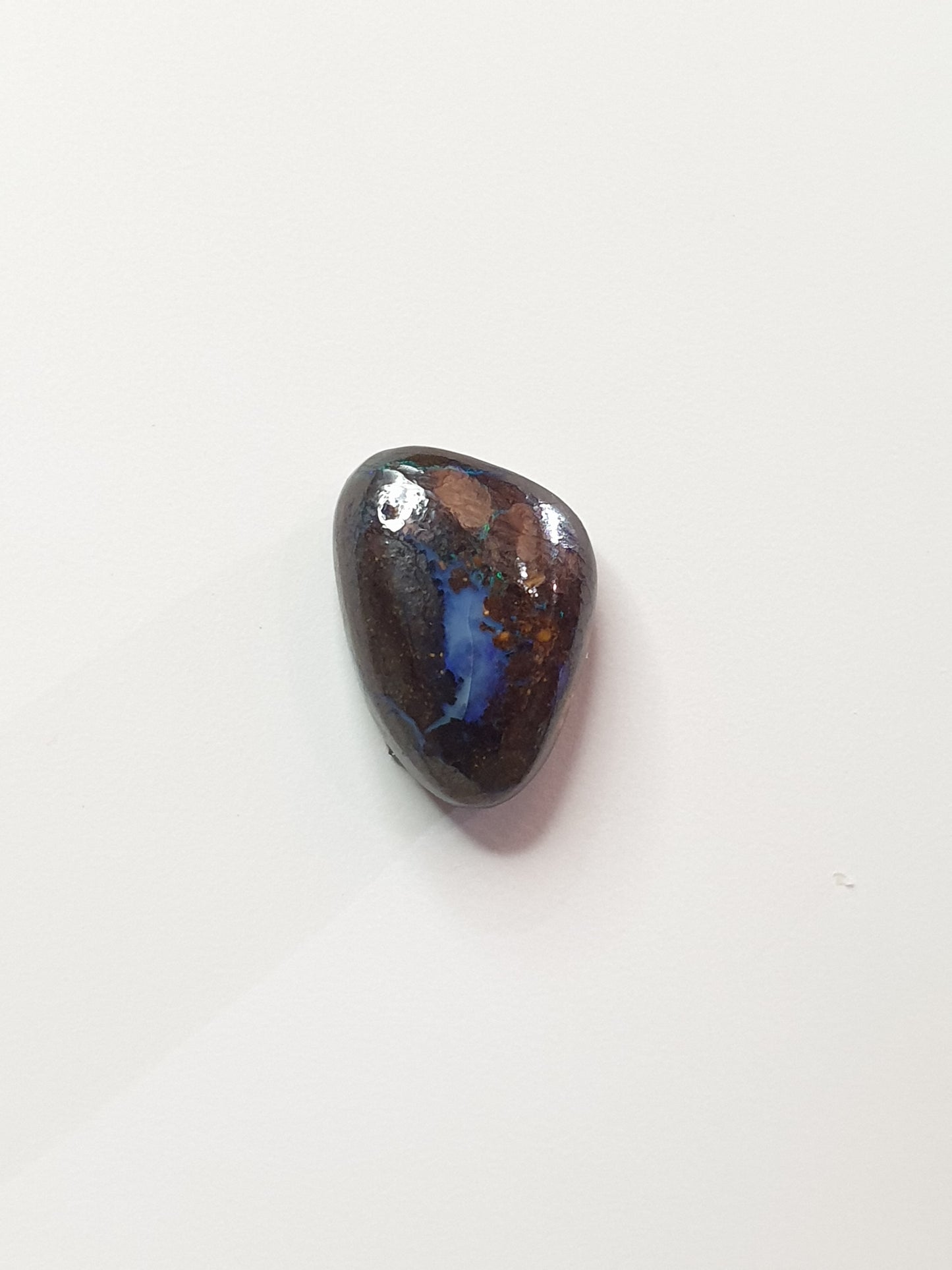 6 ct Australian boulder opal matrix cabochon (Opalton)