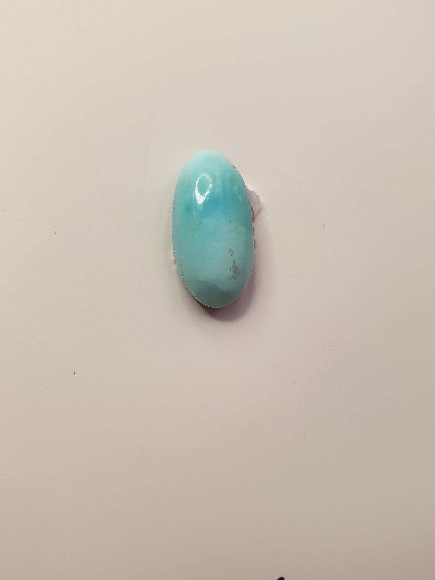 5ct Natural Sleeping beauty turquoise Cabochon (Backed) - Brighton Gemstones