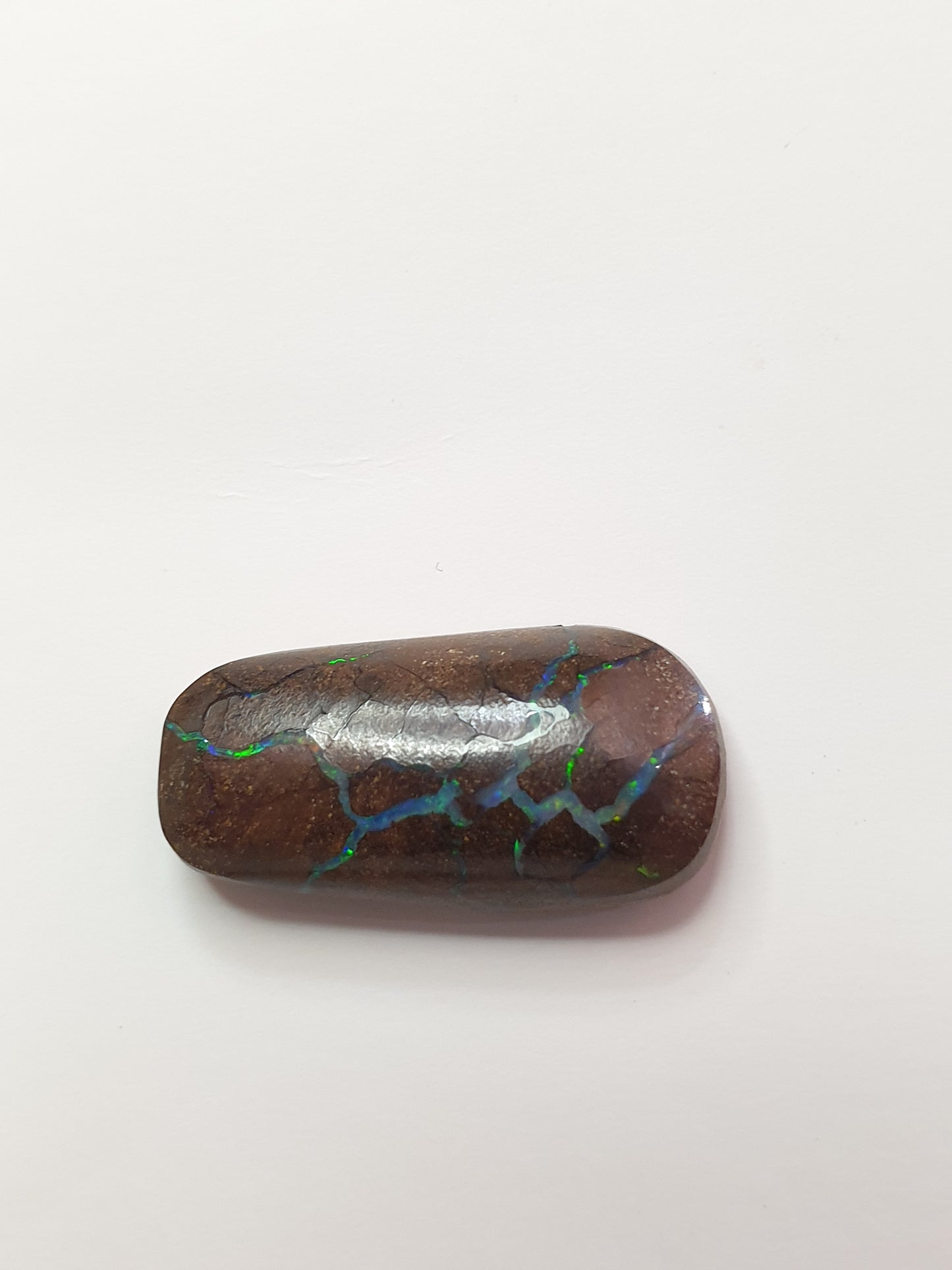 8ct Australian boulder opal matrix cabochon (Opalton)