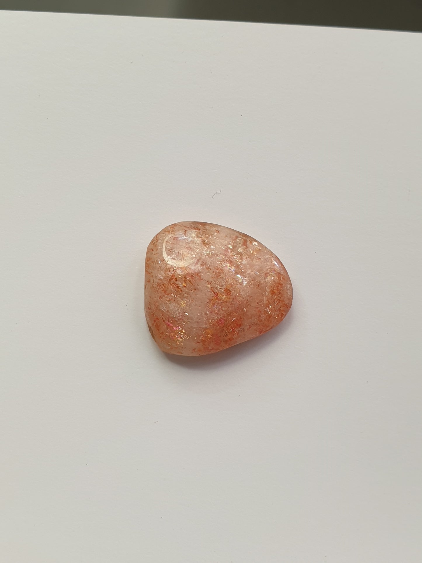 9ct Tanzanian sunstone cabochon(stabilised)