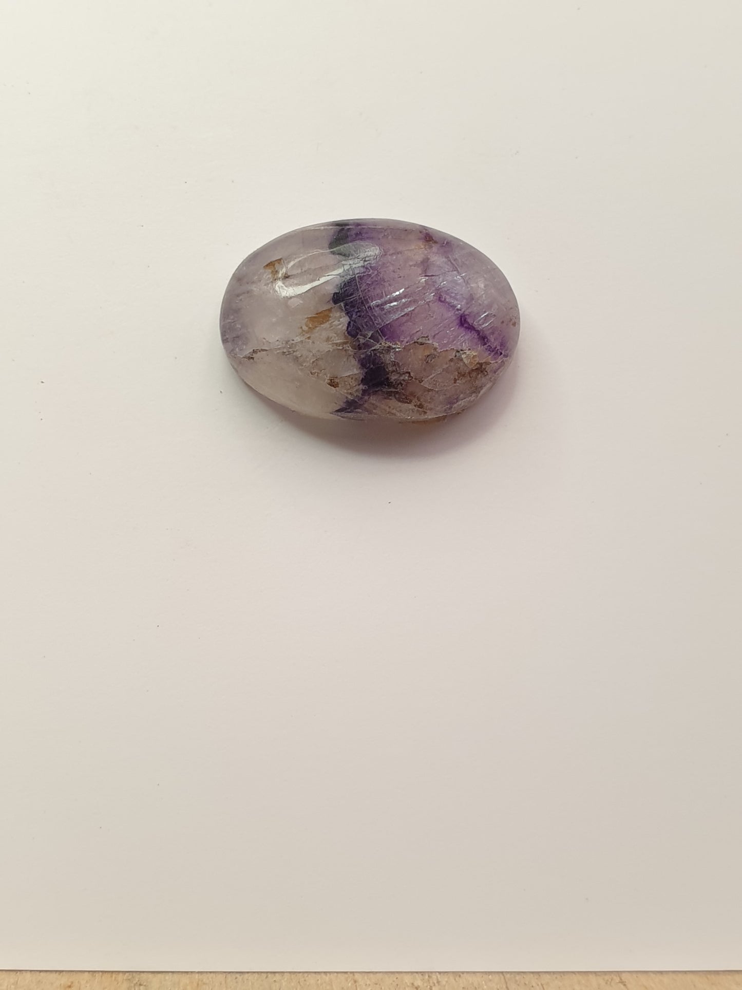 7ct Blue john cabochon