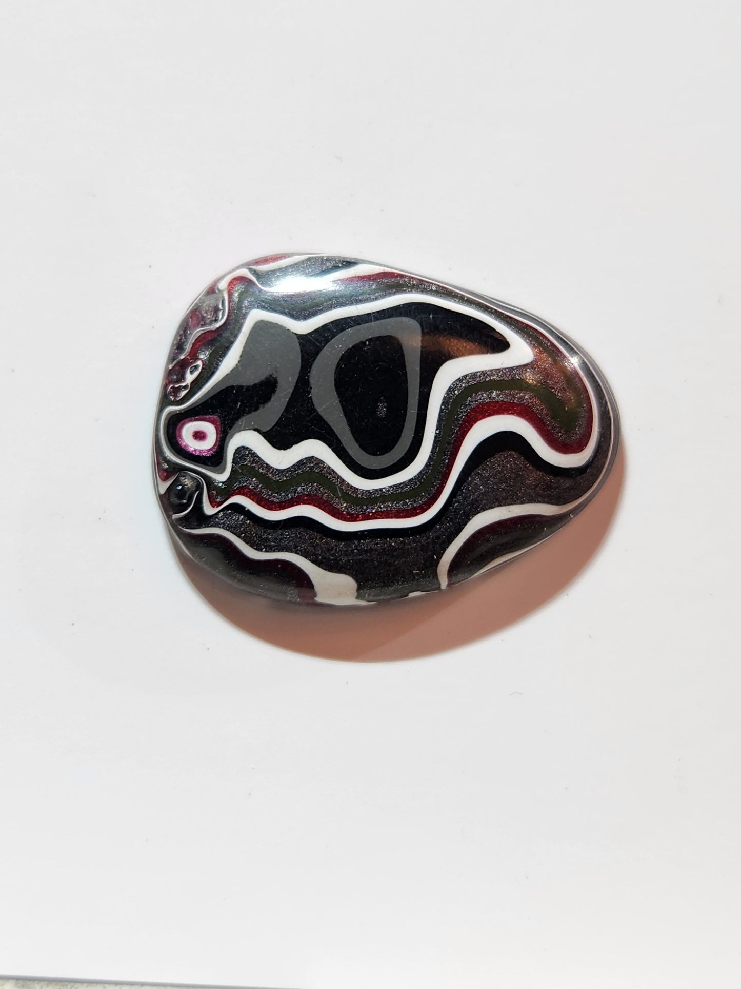 Fordite cabochon