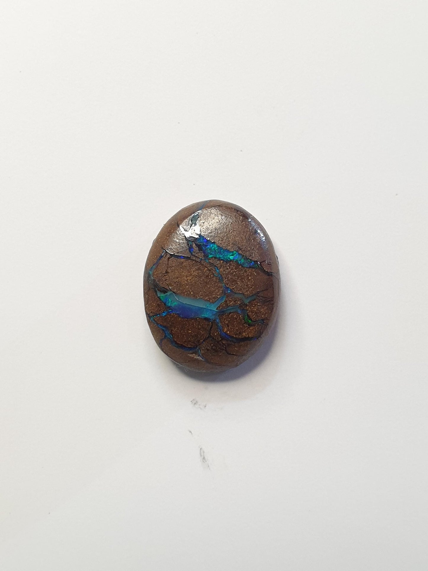 3ct Opalton boulder opal matrix cabochon