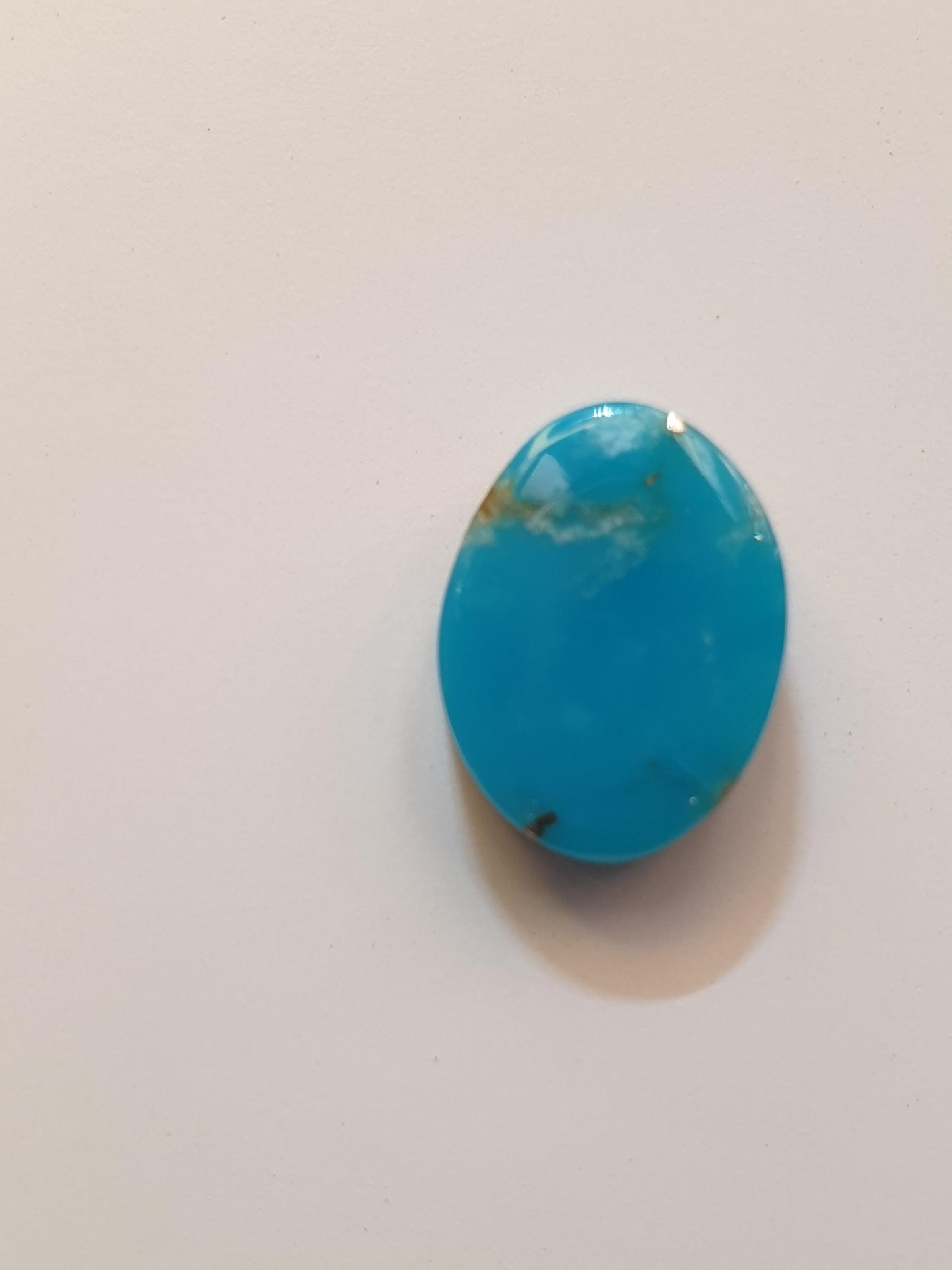 3ct Campitos turquoise cabochon (Stabilised)