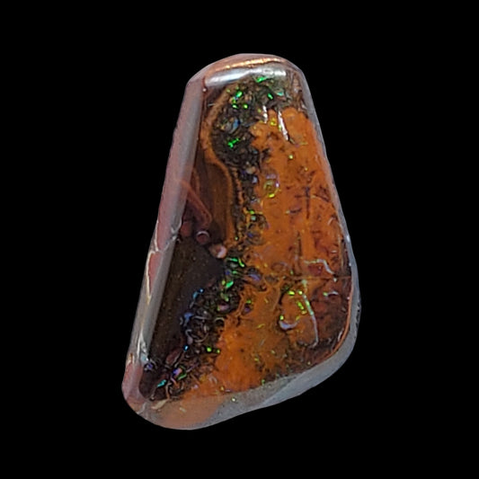 7ct ct Boulder opal Matrix cabochon - Brighton Gemstones