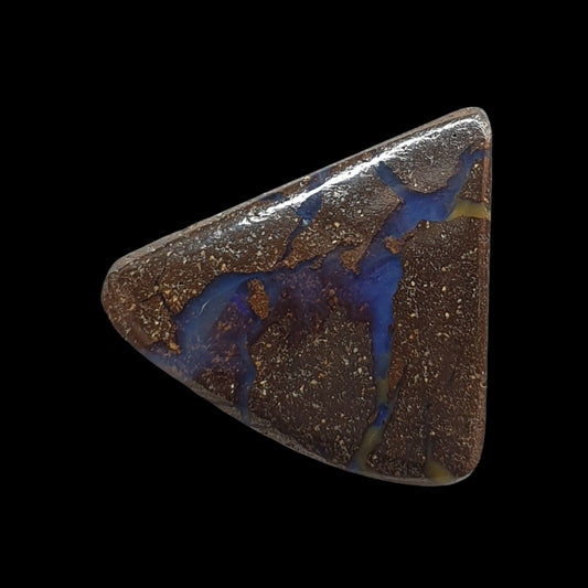 5ct Boulder opal Matrix cabochon - Brighton Gemstones