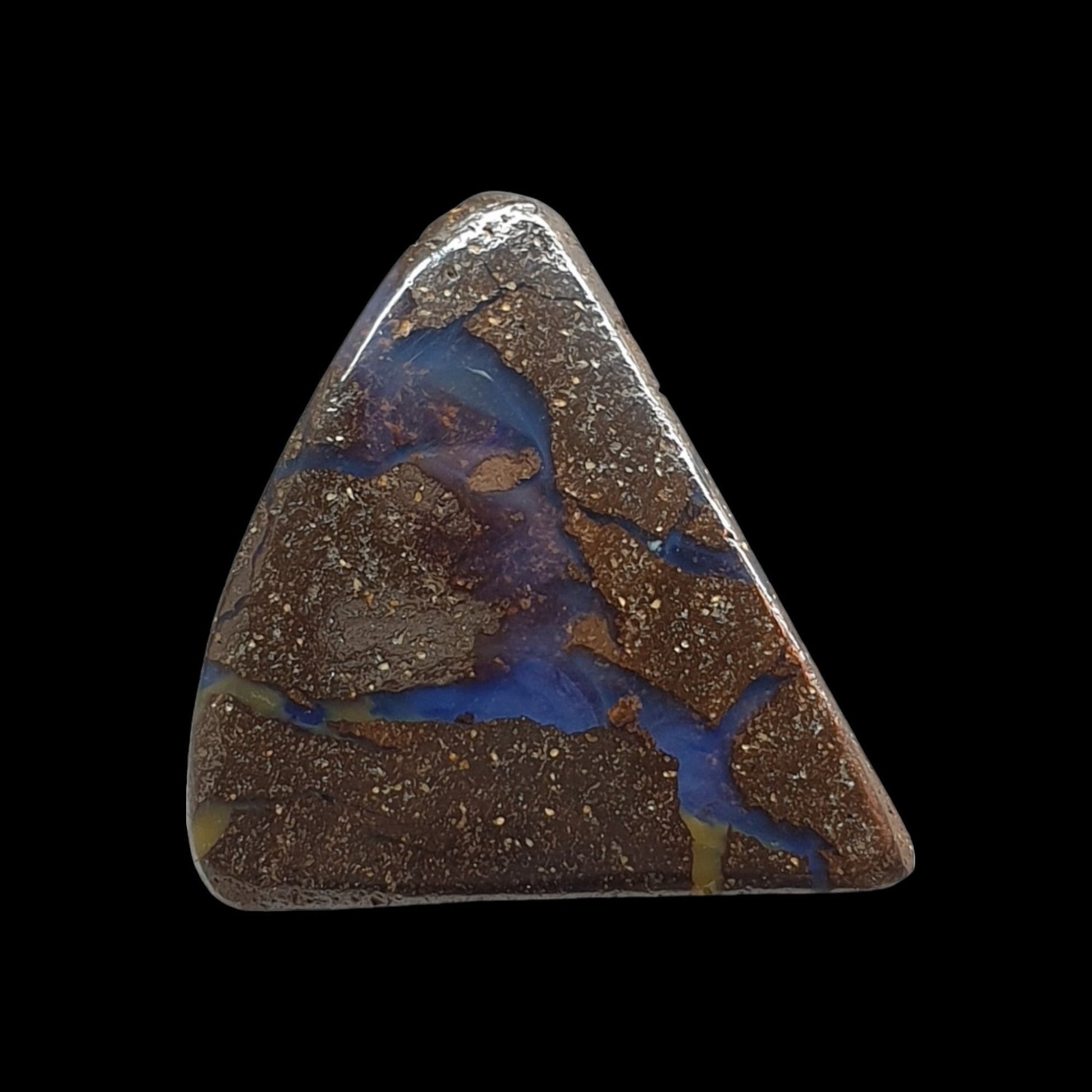 5ct Boulder opal Matrix cabochon - Brighton Gemstones