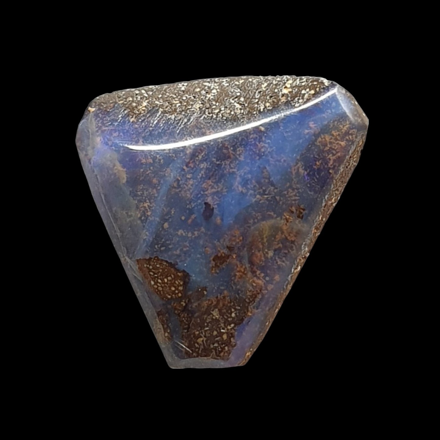6 ct Boulder opal Matrix cabochon - Brighton Gemstones