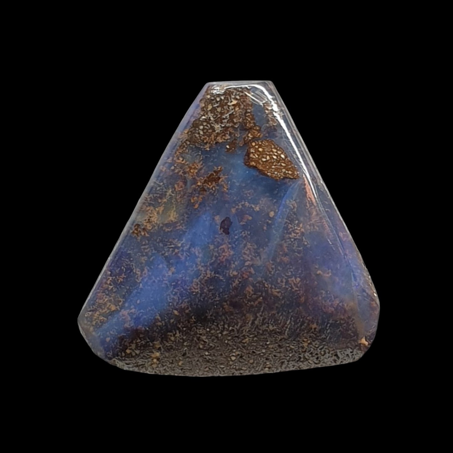 6 ct Boulder opal Matrix cabochon - Brighton Gemstones