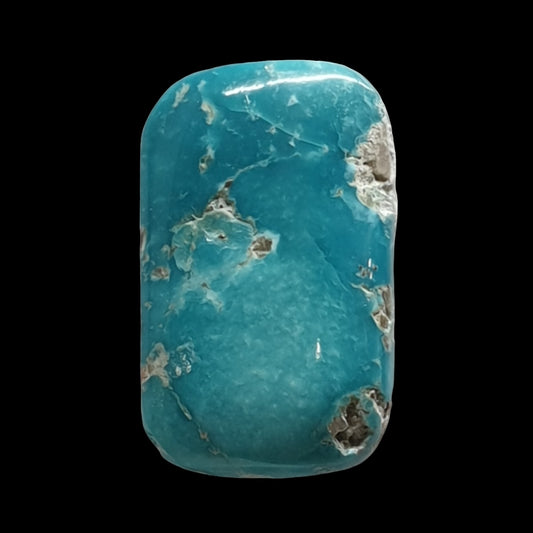 8ct Natural Sleeping beauty turquoise Cabochon (Backed) - Brighton Gemstones