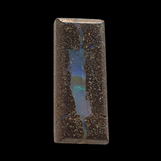 7ct Boulder opal Matrix cabochon - Brighton Gemstones