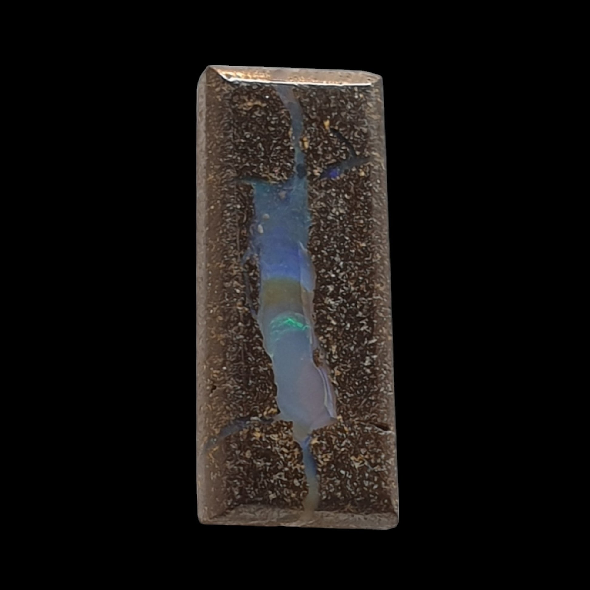 7ct Boulder opal Matrix cabochon - Brighton Gemstones
