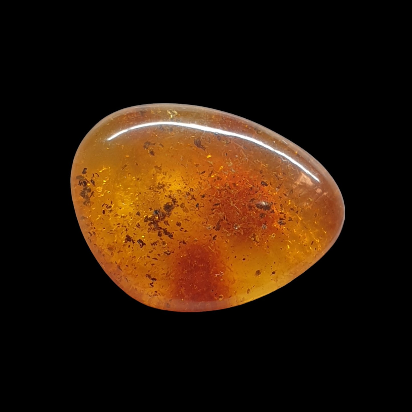 Baltic amber cabochon - Brighton Gemstones
