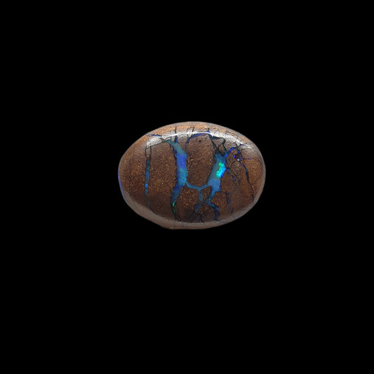 7ct Opalton boulder opal matrix cabochon