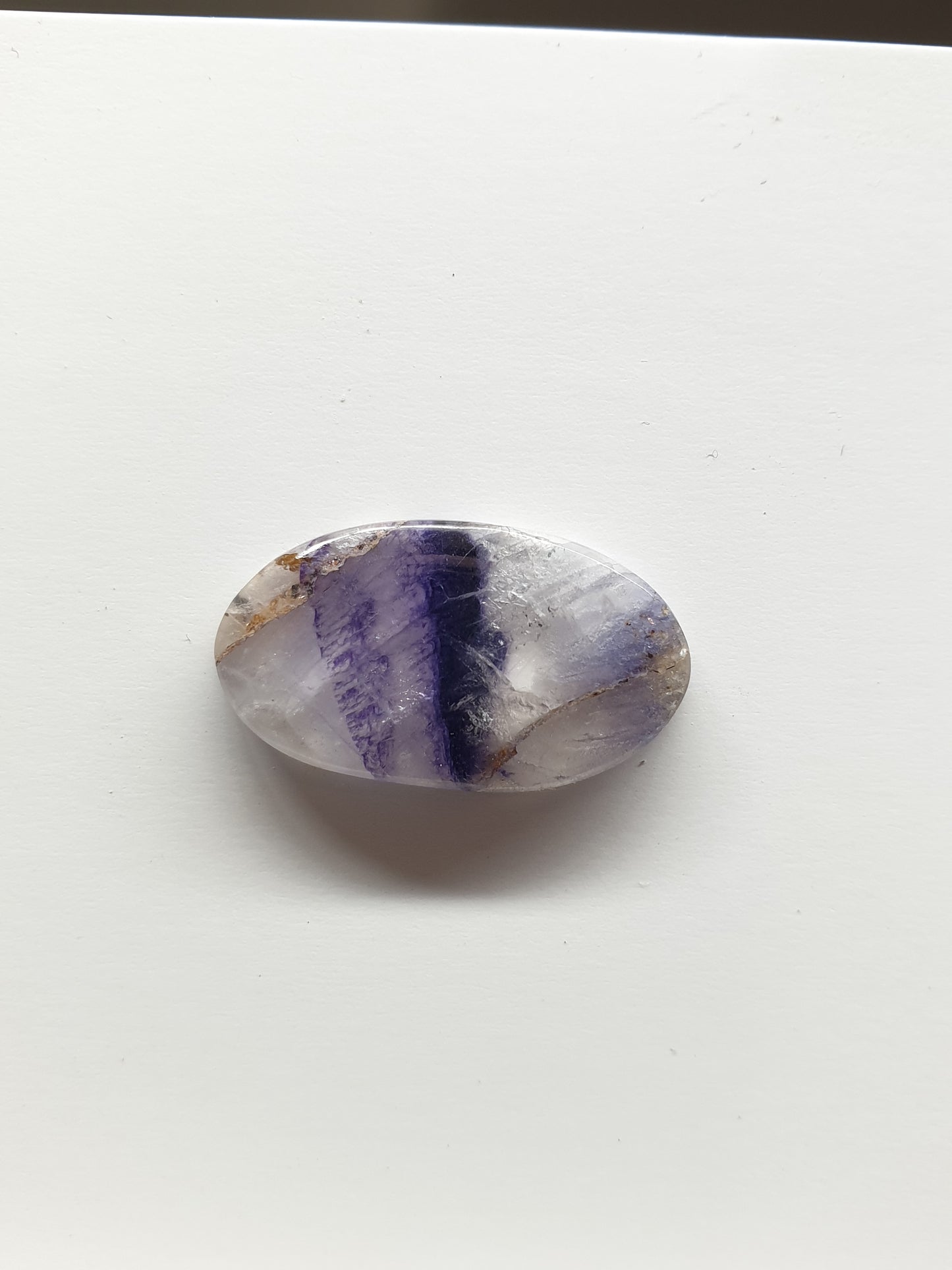 8.3ct Freeform Blue John Cabochon