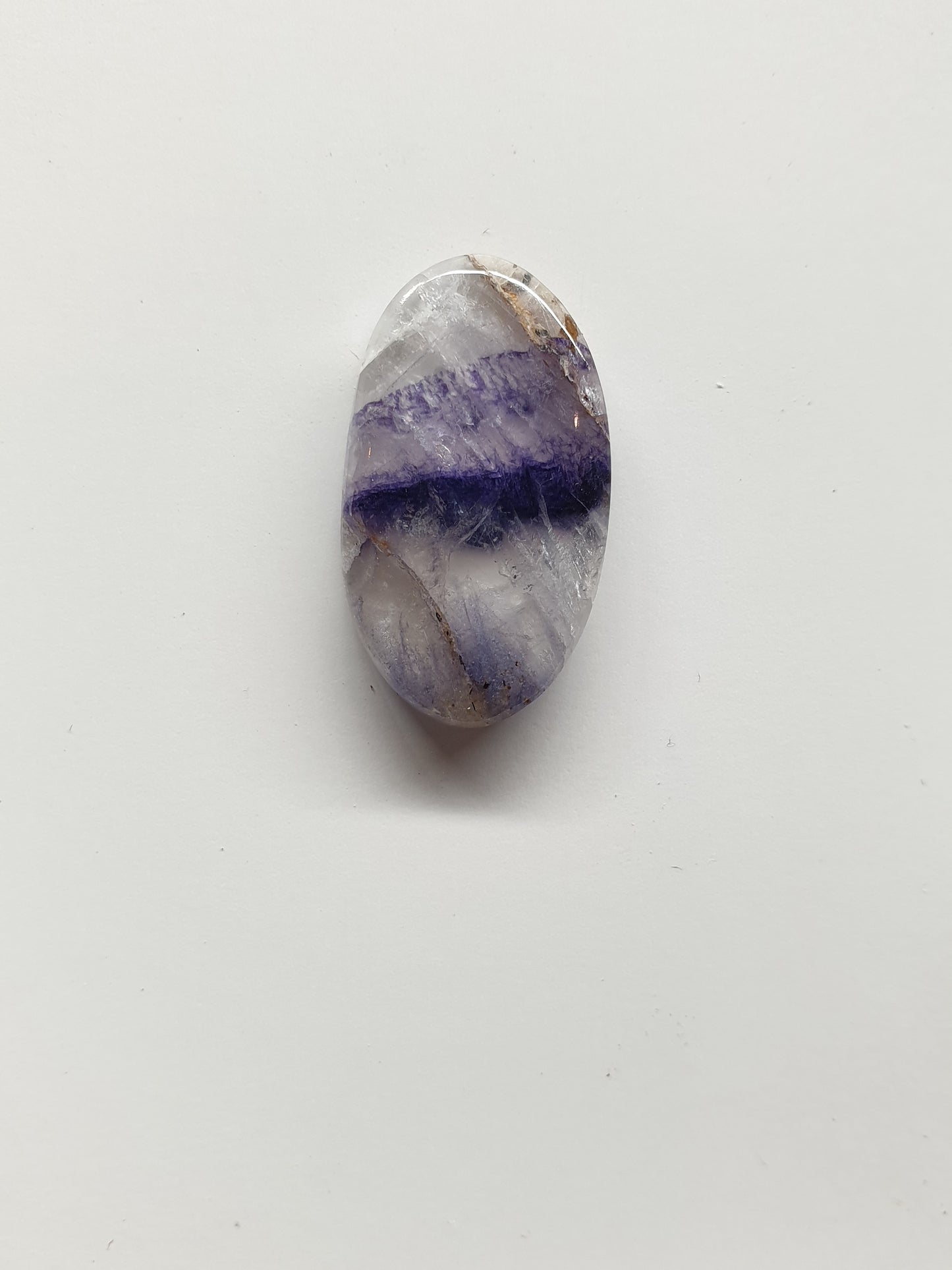 8.3ct Freeform Blue John Cabochon