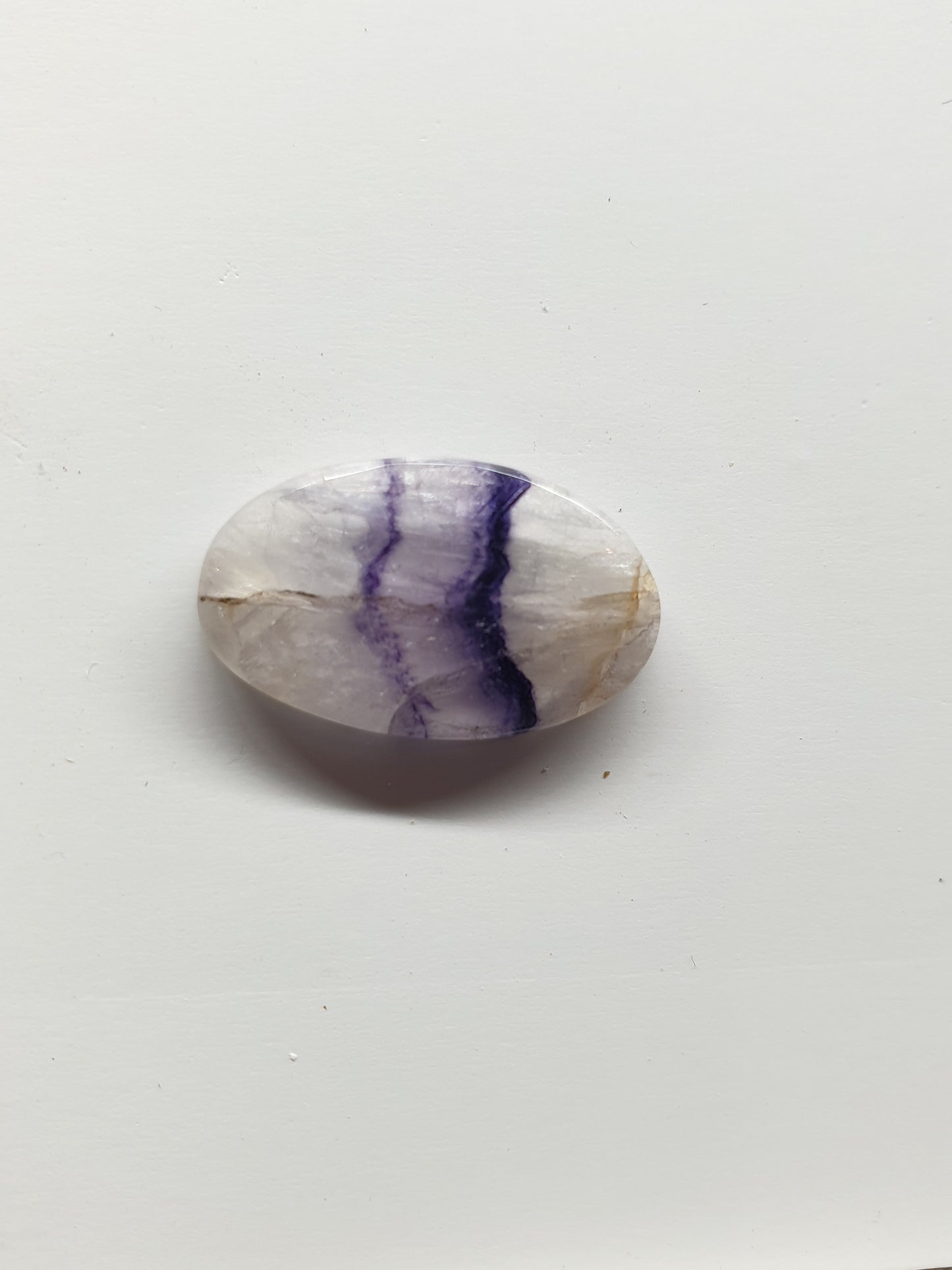 7.6ct Freeform Blue John Cabochon