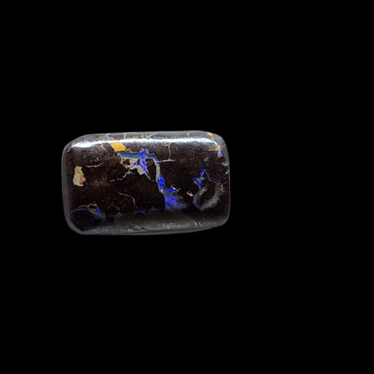 13ct Australian boulder opal matrix cabochon (Opalton)