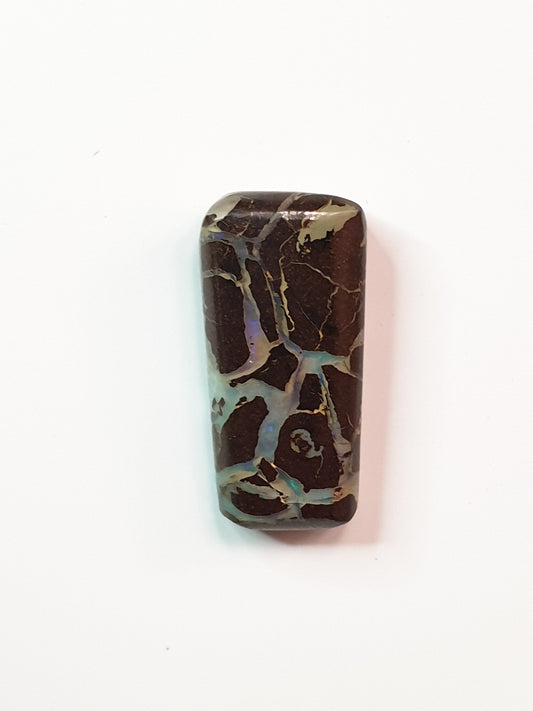 10ct Australian boulder opal matrix cabochon (Opalton)