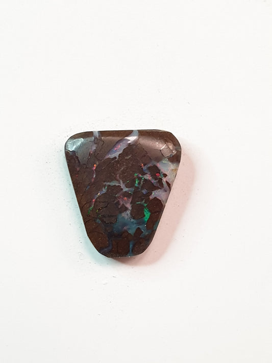 7ct Australian boulder opal matrix cabochon (Opalton)